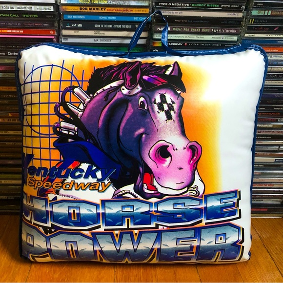 Vintage Kentucky Speedway Vinyl Stadium Seat Cushion - Picture 1 of 7